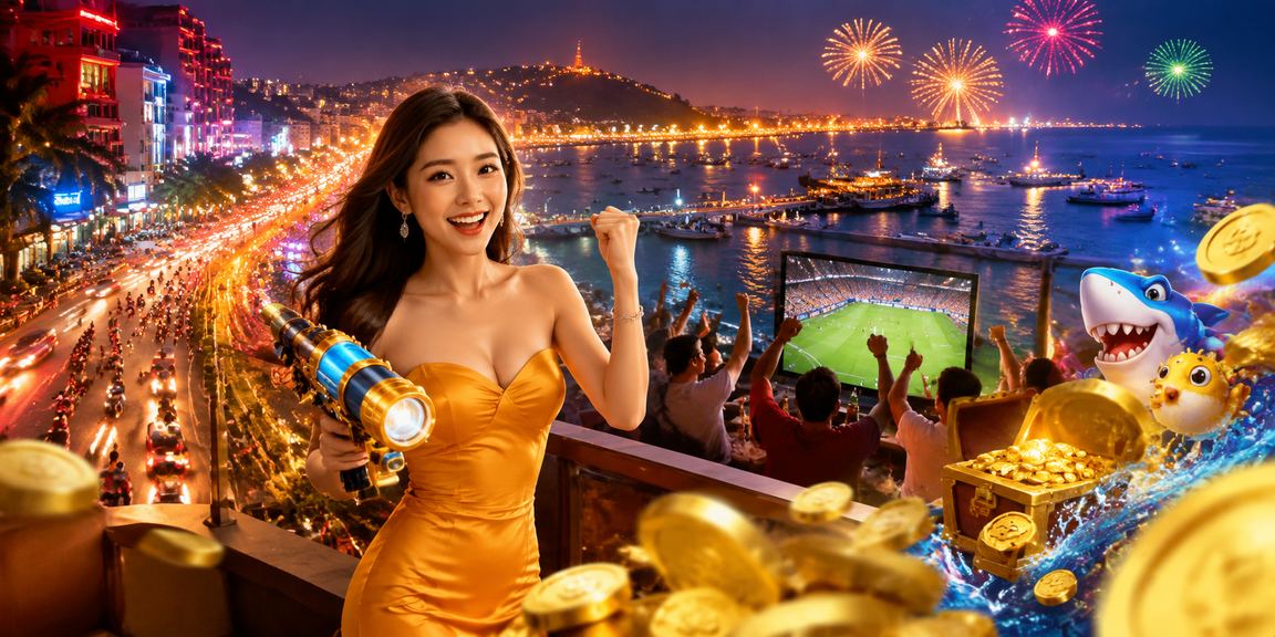 Người chơi ban cá tại bãi biển Vũng Tàu trải nghiệm game trên di động